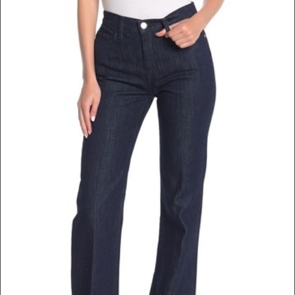 Current/Elliott, blue bootcut jeans